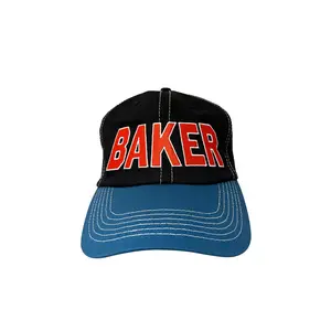 Baker Skateboards Hat Allegiance Snapback Black/Blue