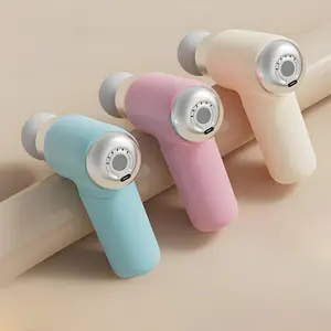 Massage Mini Fascia Gun Self Defense Female and Male Rechargeable Muscle Massager Electric Massager Massage Machine Massage Gun Portable Muscle Massagers