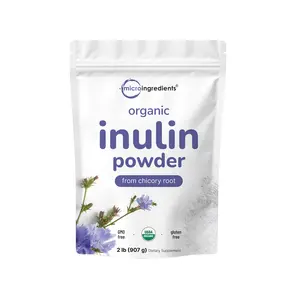 Micro Ingredients Organic Chicory Inulin Powder, 2lb Micro Ingredients Organic Chicory Inulin Powder, 2lb