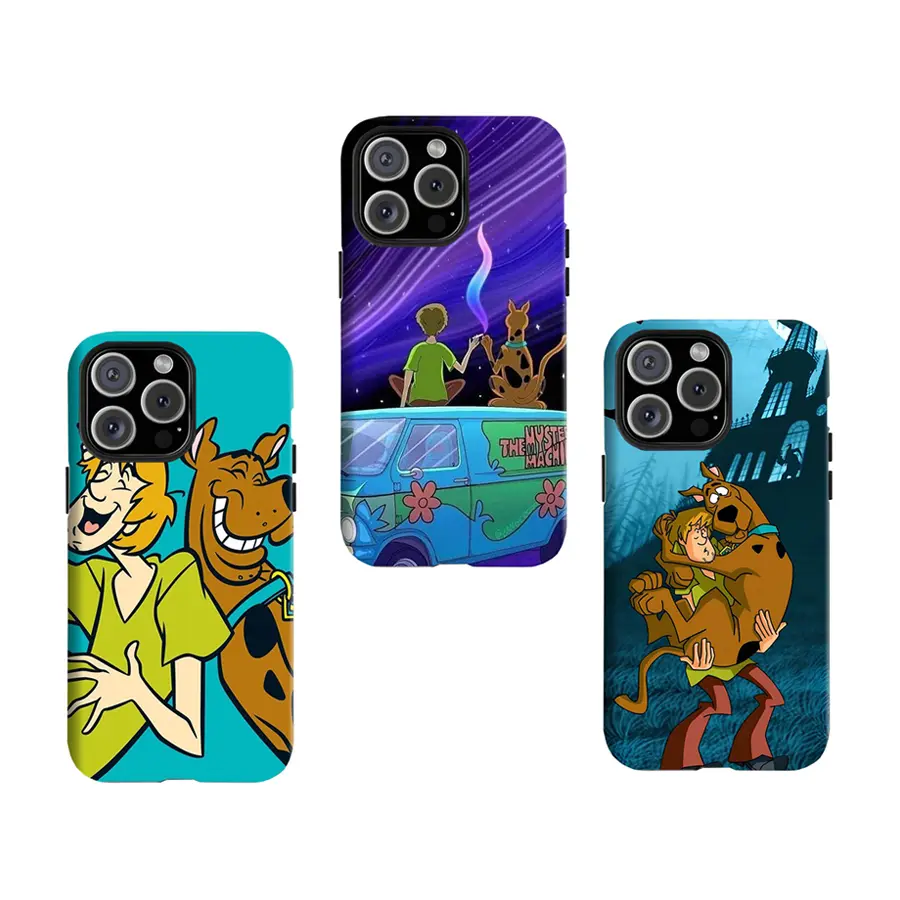 Y-Cute Sc00by D00 & Shaggy Phone Case: Protect Your Phone + Your Childhood ,Having good protective properties,for iPhone17 ProMax /16/15/14/13/12/11 Plus for Samsung phones, suitable for both men and women,