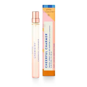 Good Chemistry Cheerful Charmer Eau de Parfum Travel Spray -Gourmand Fragrance - Vegan + Cruelty-Free