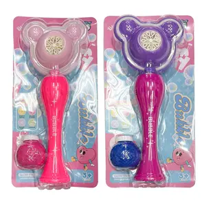 Mouse Wand Automated Bubble Gun with Multiple Holes