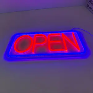 14.5" X 7.5" USB OPEN neon sign