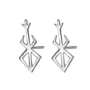 Berserk Brand of Sacrifice Stud Earrings - Stainless Steel | Anime Manga Fashion Jewelry for Men