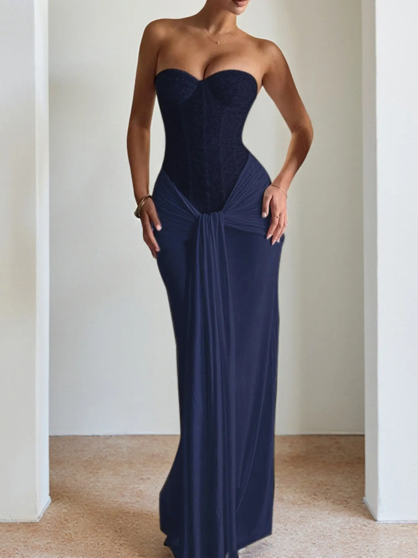 Elegant Chic Summer Fashion Formal Strapless Maxi Dress for Parties & Events - TikTok Shop Elegant Chic Summer Fashion Formal Strapless Maxi Dress for Parties & Events - TikTok Shop
