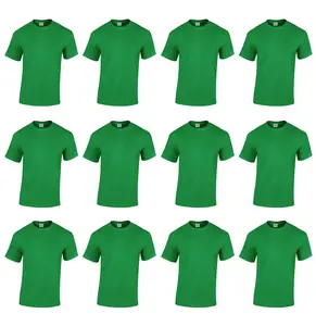 12-Pack Adult Heavy Cotton 5.3 oz T-Shirts
