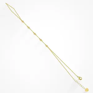 EVRY JEWELS Gold or Silver Plated Women's Hypoallergenic Viral Hand Chains: Anti Tarnish