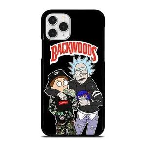 Backwoods Rick and Morty Tough Phone Case, Trendy Style Pattern, Vintage Case, Accessories, Perfect Gift For Fans