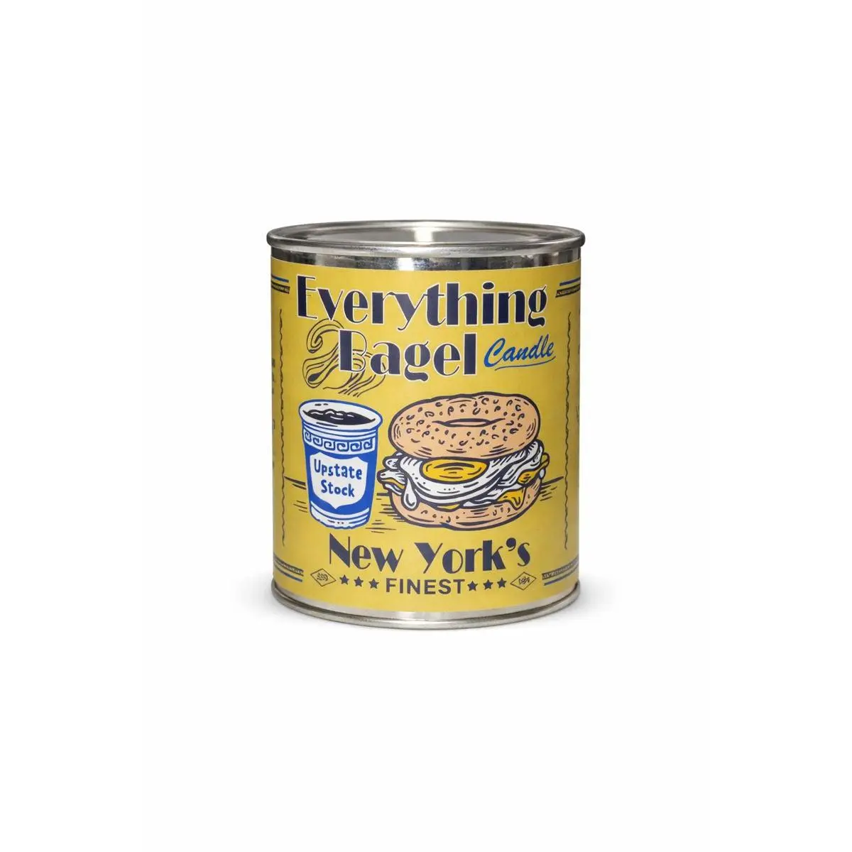 Everything Bagel Paint Can Coconut Wax Candle