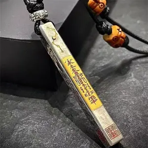 Oriental Spiritual Tai Chi Pendant – Vintage Five Way God of Wealth Jewelry for Men & Women