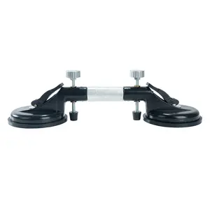 2PCS Adjustable Granite Seam Setter Pro Kit - Vacuum Suction Cup for Countertop Installation, Marble/Quartz/Glass Seam Joining & Leveling Tool with Gap Clamps