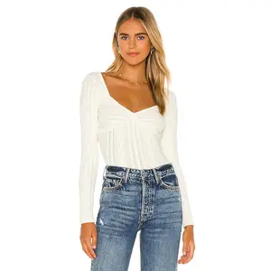 MAJORELLE Fallone Sweater in Cream