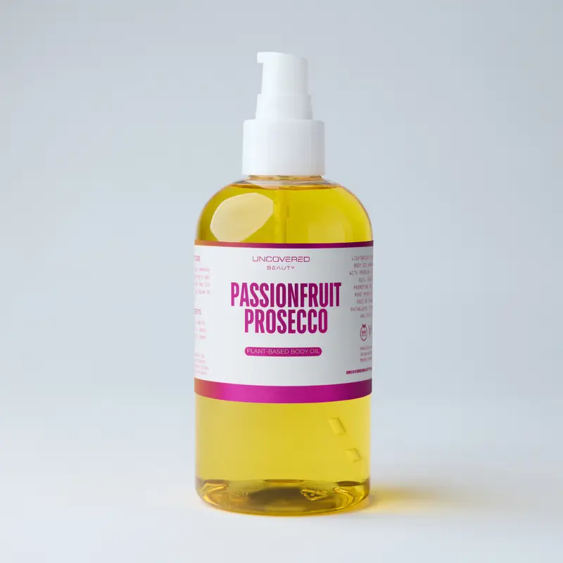 LARGE - Uncovered Beauty Body Oil - 8 oz