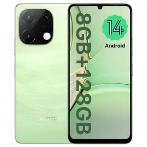 Global Unlocked Smartphones,UMIDIGI teléfonos móviles G9TAndroid 14 Smartphone Unlocked, 6.75" HD+ 90Hz Display, 5000mAh Battery, 18W Fast Charging, 8(4+4)+128GB/1TB TF, 13MP Camera, AI Face & Fingerprint Unlock, 4G Dual SIM, GPS