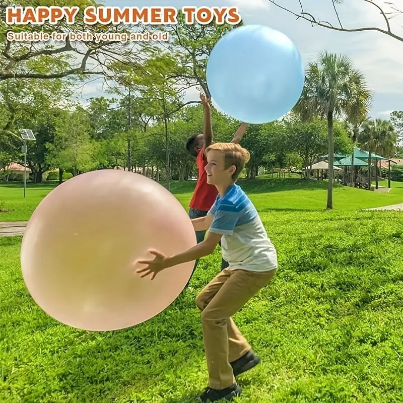 Soft Rubber Inflatable Water Balloons, Self-Filling with Water Filling Tool, Outdoor Summer Toy for Beach Pool Parties, Birthday Gifts, Inflatable Balloon Balloons