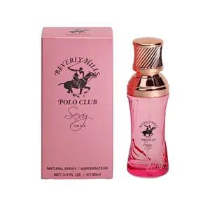 Beverly Hills Polo Club | Sexy for Her Eau de Parfum Spray – 3.4oz / 100ml – Fresh Floral Feminine Fragrance with Citrus, Jasmine & Rose Notes – Long-Lasting All-Day Scent | Ideal for Everyday Wear, Special Occasions, or Gifting Elegant Perfume