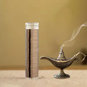 Incense Burner Set, Bakhoor Incense Burners, 1 Count Incense Burner & 42pcs Incense, Home Fragrance Holder for Yoga Meditation Sleeping, Desktop Decoration, Gift Ideas, Scented