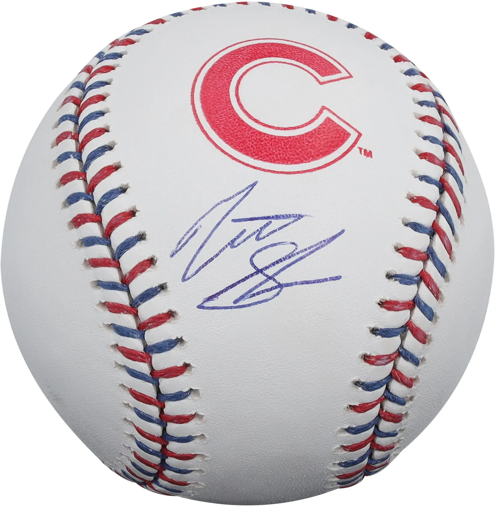 Matt Shaw Chicago Cubs Autographed 2025 Alternate Logo Baseball - Fanatics Authentic Certified
