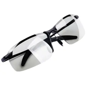 Paleshy HD Polarized Photochromic Sunglasses for Men Women UV400 Protection Ultralight Eyewear Day Night Safety Glasses for Fishing Golf Outdoor Activities