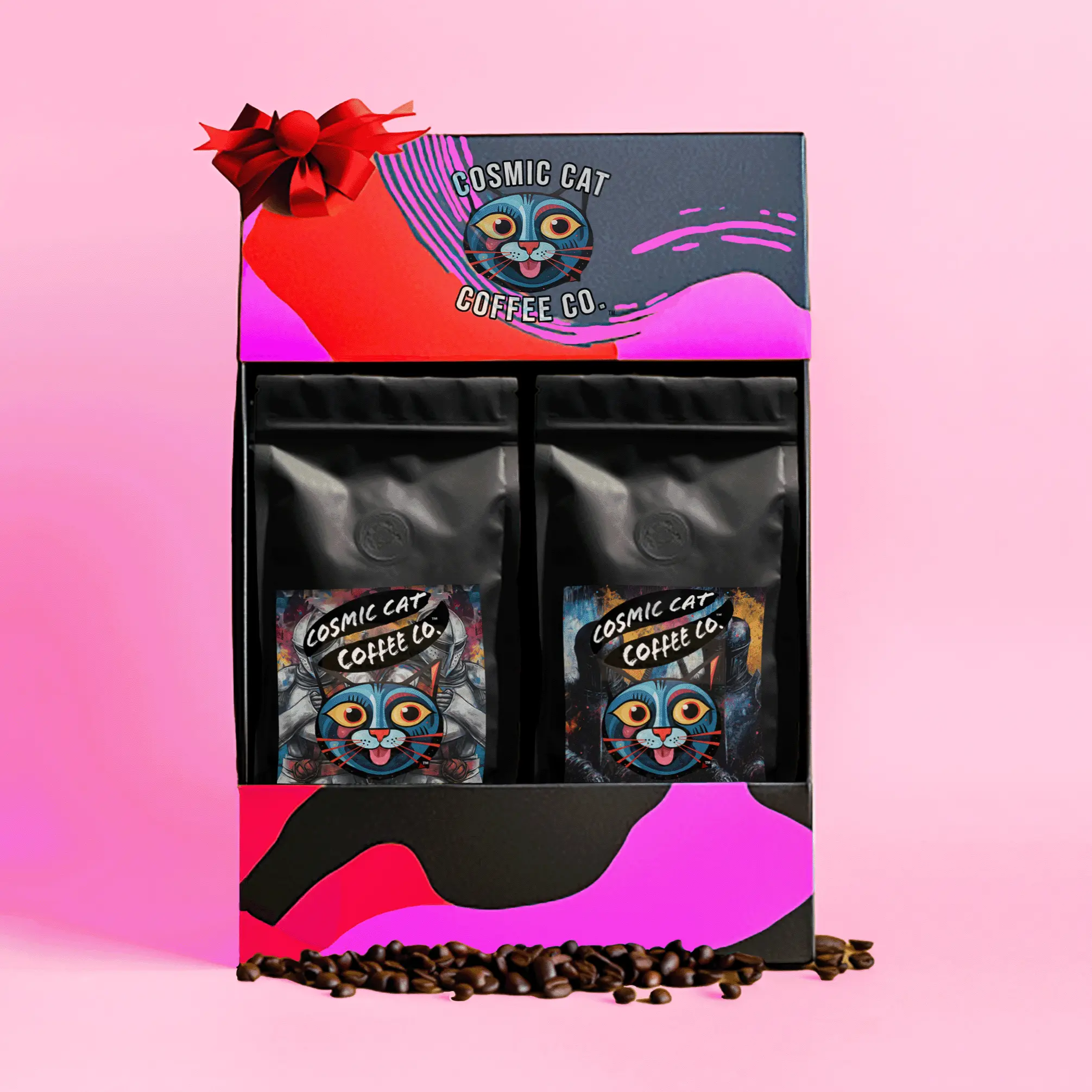 Valentine Coffee Gift Box | The Knights Edition | Premium Blend | Medium/Dark Roast |  Roasted & Shipped Same Day | 1% Profit to Cancer Research