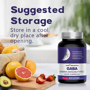 Green Natural PureNatural Sleep Capsules - 60  servings - Gamma-aminobutyric acid (melatonin-free)-03