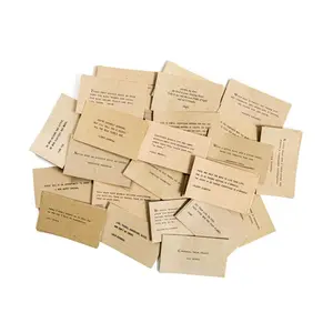 Gathered Thoughts Paper Notecard