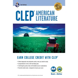 USED-Clep(r) American Literature Book + Online by Stratman, Jacob (Paperback)