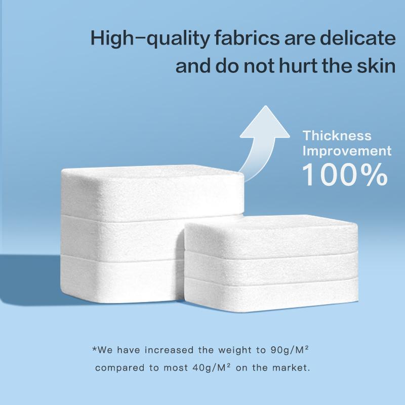 90Pcs Disposable Compressed Face Towel, 1 Set Wipe Hands Compressed Bathroom Portable Mini Compressed Tissue, Microfiber Cleaning Towels, Lightweight Face Towel Wash Cloth for Home Restroom Office Use