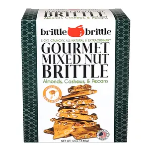 Gourmet Peanut Brittle (12-oz)