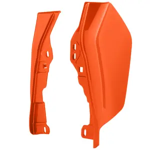 Performance Orange Mid-Frame Air Deflectors for Harley® Touring '09-'25