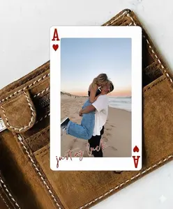 Custom Photo Wallet Insert Card – Romantic Couple Gift, Personalized Metal Keepsake for Boyfriend or Husband, Perfect Love Gift for Valentine’s Day & Anniversaries