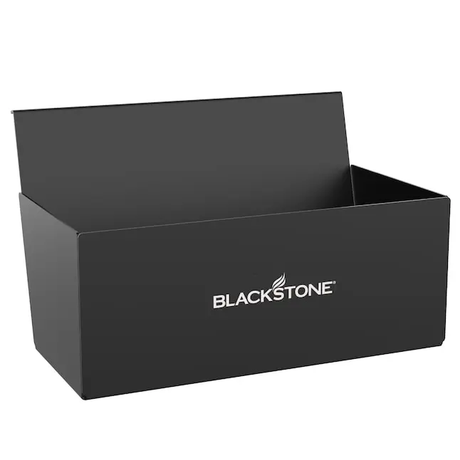 Blackstone BLK5352 Side Shelf Rail Accessory Basket, Home Organizer Storage Solution for Kitchen or Outdoor Grilling Setup