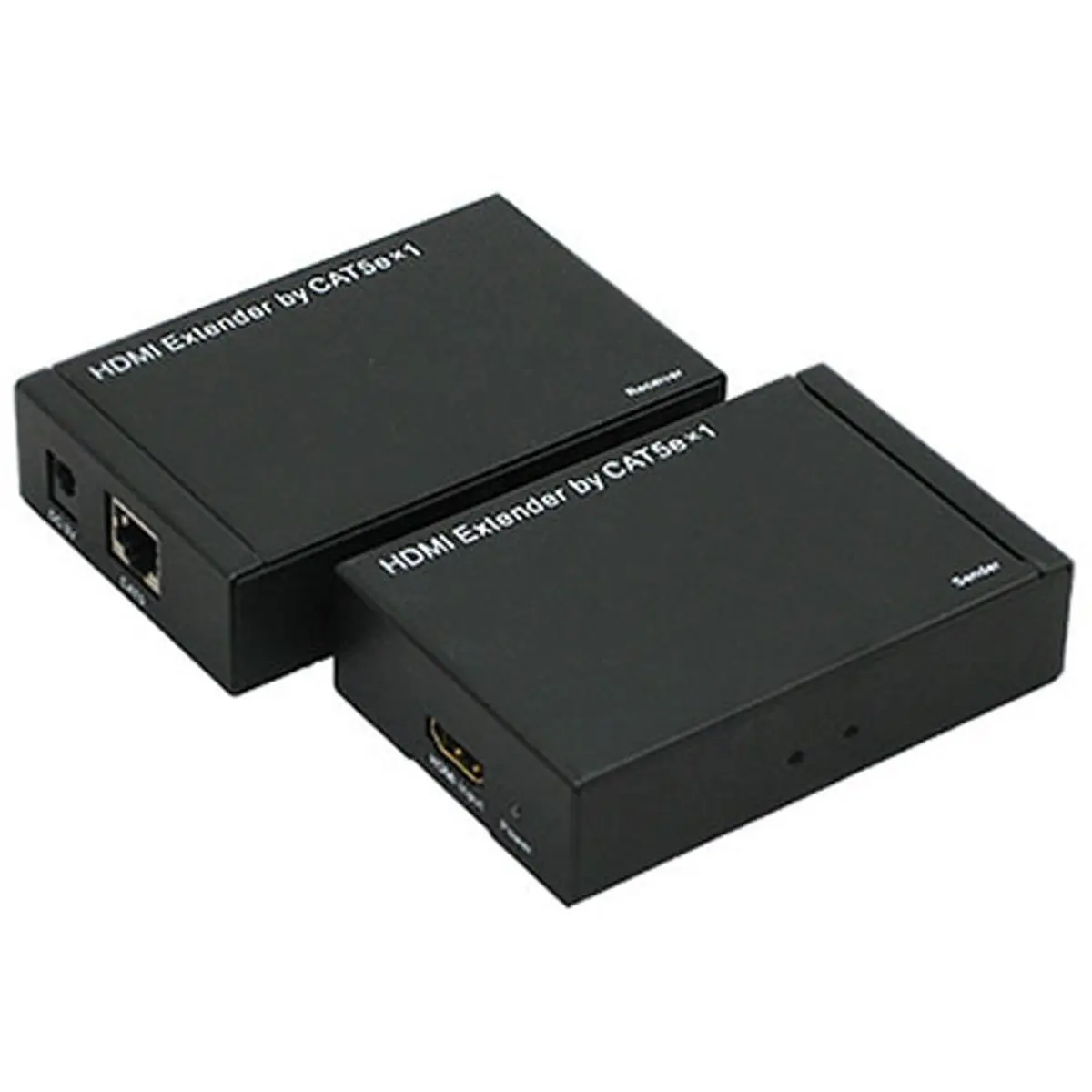 Comprehensive HDMI Extender Up To 150' Over Single Cat5/6, Signal Rates Up to 4.95Gbps, Auto-Adjustment for Equalization