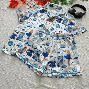 Morgan Moroney Am I Okay Moroney Silky Satin Pajama Set,  Am I Okay Satin Pajamas