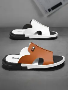 Men's Fashion Casual Sandals, Colorblock Design, Outdoor Trendy Slippers, Comfortable Anti-Slip Durable Beach Shoes