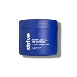 Strive - Men's Skincare Face Moisturizer - Clinical Strength, 4% Upgraded Niacinamide, Hyaluronic Acid & Ceramides. All Skin Types