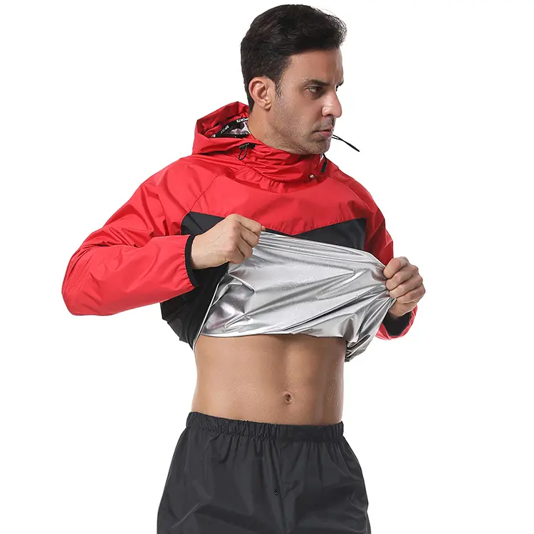 Black and red assault suit