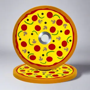 Fringe Sport Pizza Bumper Plate (10lb Pair)