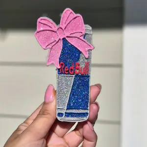 red bull Car Freshie - Cute Sparkly Custom Design Freshener for Cars with Pleasant Aroma Ideal for Car Owners Adding Fun to Your Drive