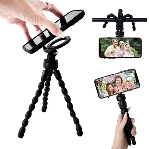 Magnetic Phone Holder, Flexible Octopus Design Phone Shooting Stand, Multifunctional Phone Live Camera Stand, Mini Smart Tripod, Selfie, Vlogging Kit, Smartphone Camera Accessories