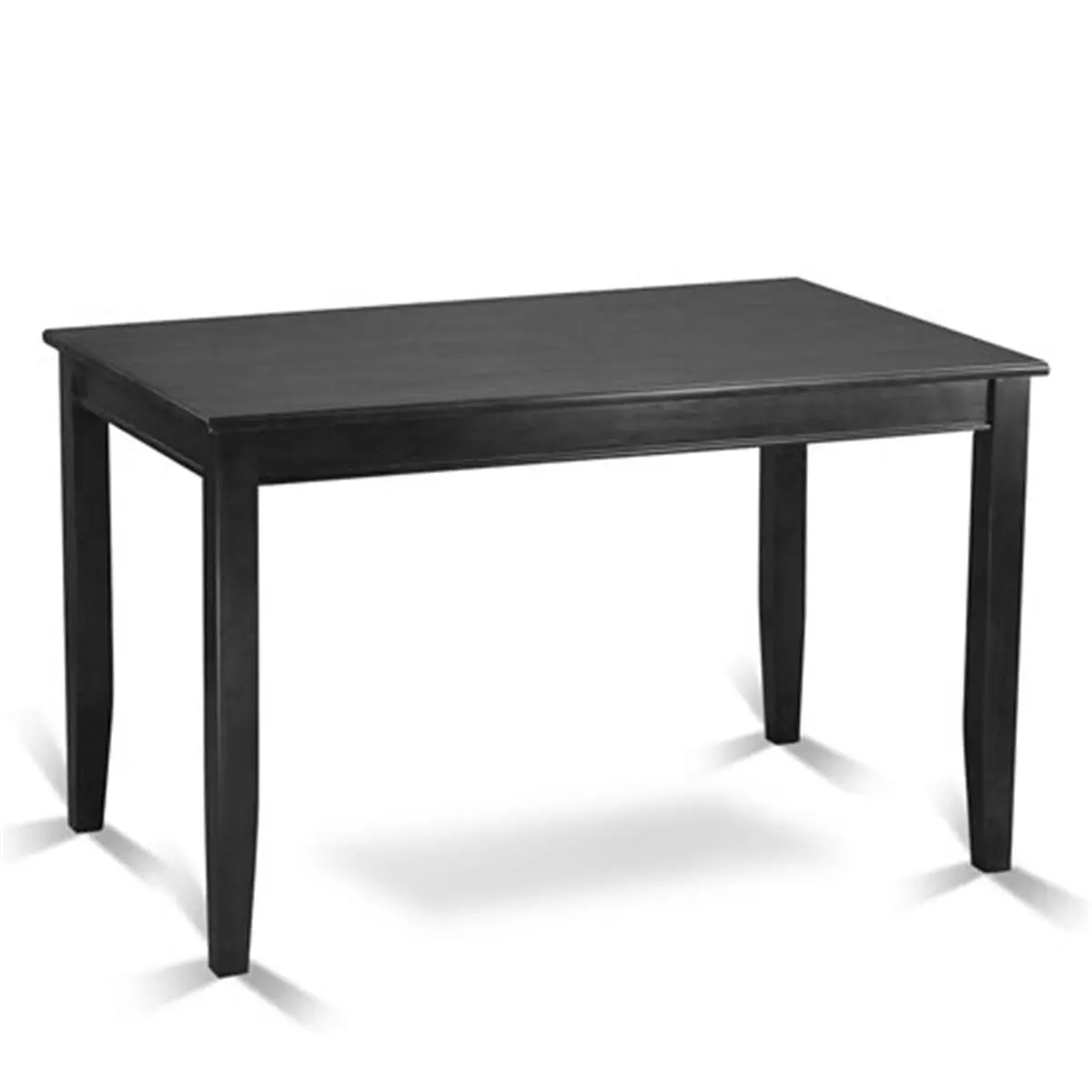 212 MAIN Buckland Counter Height Rectangular Dining Table - Black Imported Wooden Tabletop, Indoor Furniture Piece