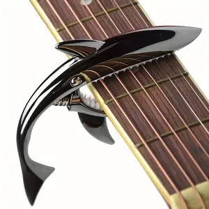 Professional Guitar Tuner Clip, Zinc Alloy Material, Suitable for Acoustic & Electric Guitars, Universal Clamp Design