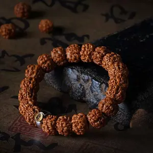 Dharma Rudraksha Bracelet - Elegant Design with Unique Features, Ideal for Meditation and Stress Relief