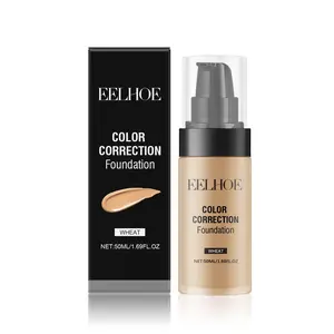 Wheat Color Concealer Hydrating Foundation Smooth Clear Soft Makeup Moisturizer Perfect Correction Moisturizing Lightweight Flawless Blend Gentle
