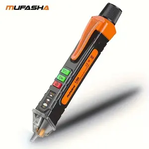 Non-Contact Voltage Tester AC Voltage Tester Handheld Electric Indicator Tool with Buzzer Flashlight Checks 12-1000 volts AC Intelligent Breakpoint Tester