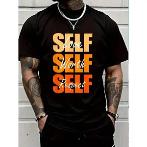 100% Cotton Orange Color Graphic Orange Vibes Only T-Shirt Women's Men Graphic Tee graphic tee