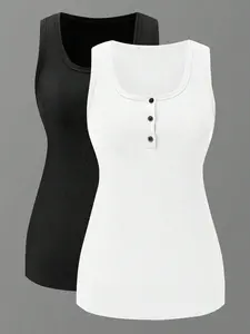 Plus Size Women's Slim-Fit Backless Crop Top Set, Two-Piece Casual for All Seasons, Comfortable & Stylish Design