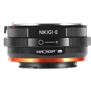 K&F Concept Lens Adapter, G to E-Mount for NEX Camera with Matting Varnish Design