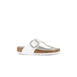 BIRKENSTOCK Gizeh Big Buckle Sandal in White