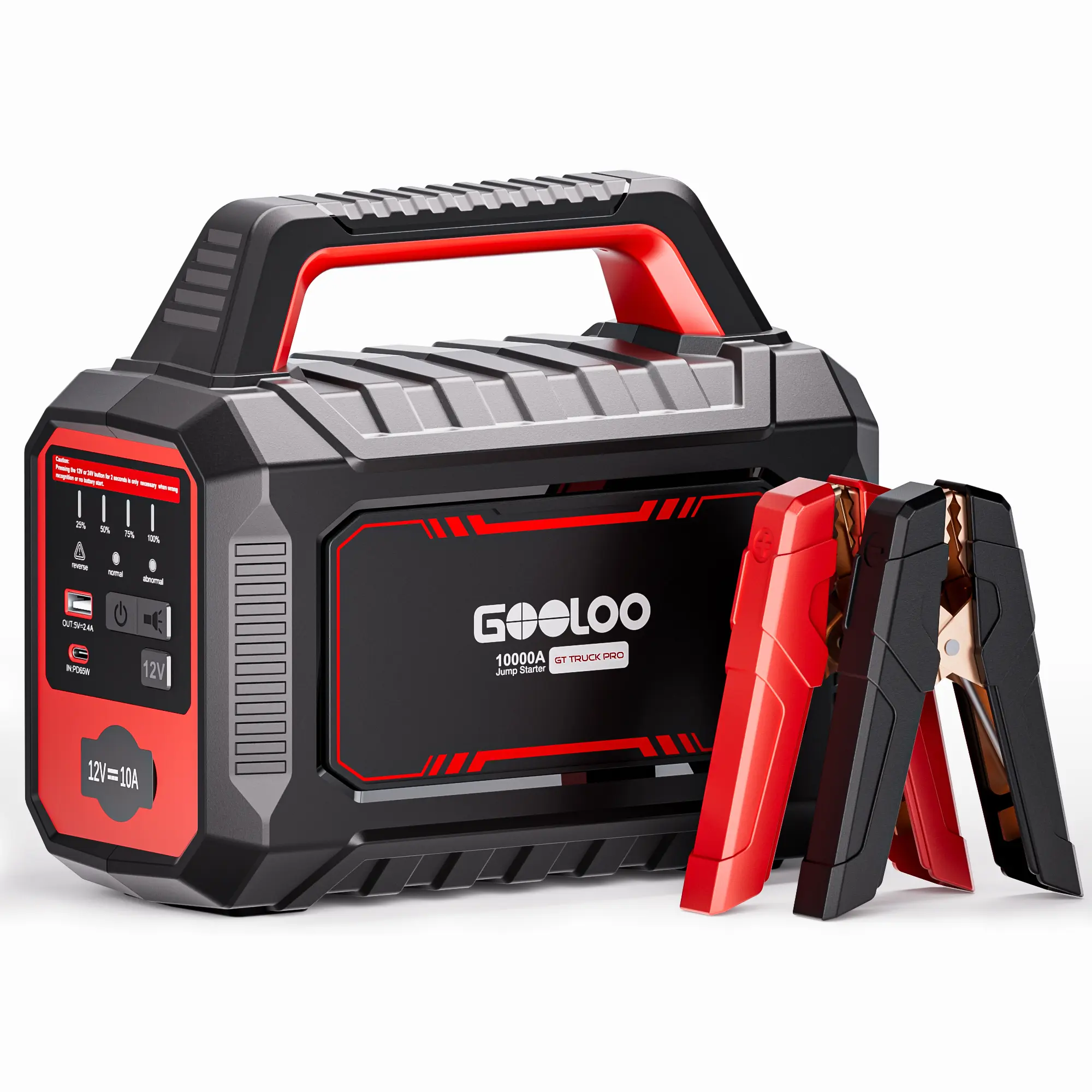 12V Portable Jump Starter Box – 800A Heavy Duty Booster For Cars, Trucks & SUVs